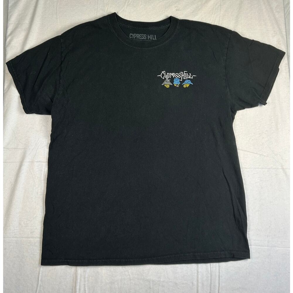 Cypress Hill 2021 Graphic T-Shirt Men's Medium/Large Black Goodie Two Sleeves